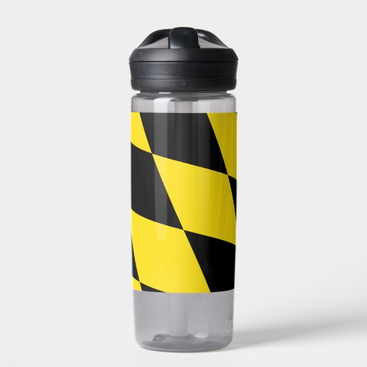 Wasserflasche mit Münchner Flagge Trinkflasche (Vorderseite)