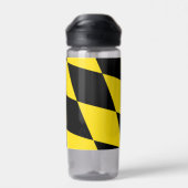 Wasserflasche mit Münchner Flagge Trinkflasche (Rückseite)