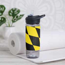 Wasserflasche mit Münchner Flagge Trinkflasche