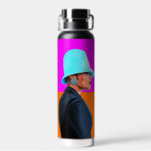 Wasserflasche mit Profil Trinkflasche (Rückseite)