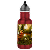 Wasserflasche mit Santa und Rentier (Rechts)