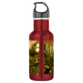 Wasserflasche mit Santa und Rentier (Rückseite)