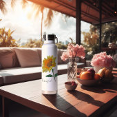 Wasserflasche mit Sonnenblumengelb Trinkflasche