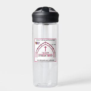 Wasserflasche mit Trinity-Logo Trinkflasche