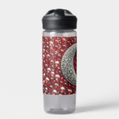 Wasserflasche mit Turkiye Farben Design Trinkflasche (Vorderseite)