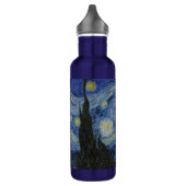 Wasserflasche mit Van Gogh' Starry Night Edelstahlflasche (Links)