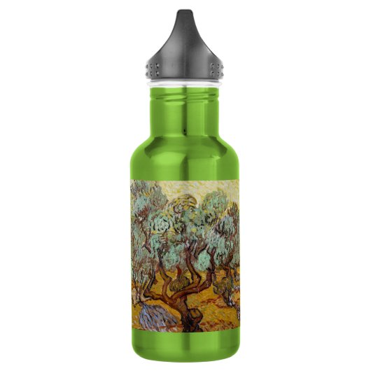 Wasserflasche mit Van Gogh's Olivenbäumen (Links)