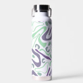 Wasserflasche: Modernes Design (Minze) Trinkflasche (Vorne)