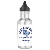 Wasserflasche Nord-Pen High School Logo (Links)