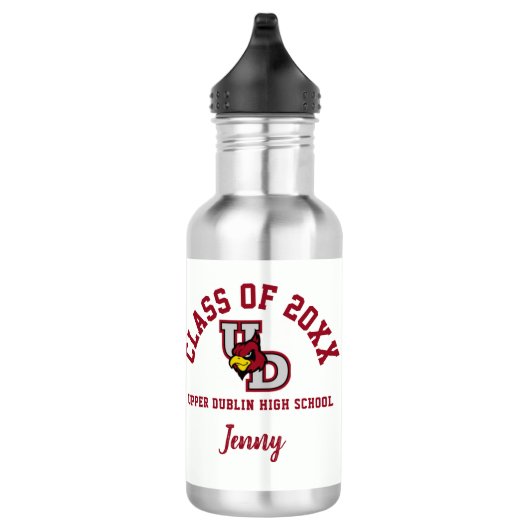 Wasserflasche Oberteil Dublin High School Logo Cus (Rechts)