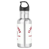 Wasserflasche Oberteil Dublin High School Logo Cus (Rückseite)