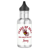 Wasserflasche Oberteil Dublin High School Logo Cus (Links)