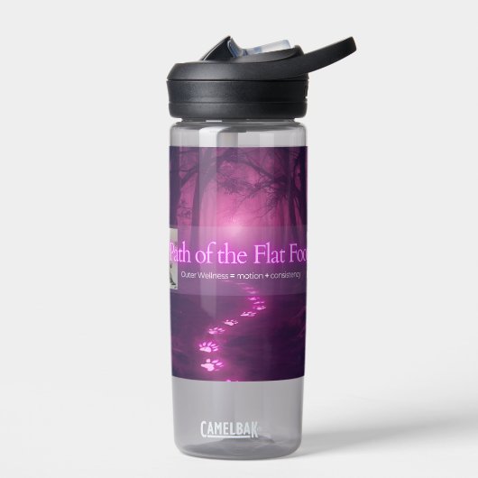 Wasserflasche "Path of the Flat Foot" Trinkflasche (Links)