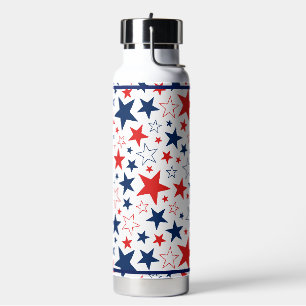 Wasserflasche Patriotische Stars Trinkflasche