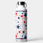 Wasserflasche Patriotische Stars Trinkflasche (Vorderseite)
