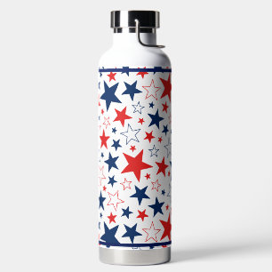 Wasserflasche Patriotische Stars Trinkflasche