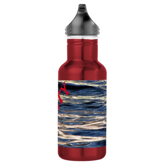 Wasserflasche - personalisiert (Rechts)