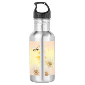 Wasserflasche Rette die Honigbiene (Rückseite)