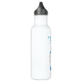 Wasserflasche, rostfreier Stahl Edelstahlflasche (Links)