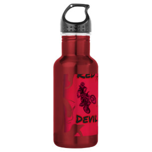 Wasserflasche roter Teufel