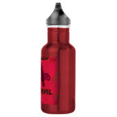 Wasserflasche Roter Teufel (Rechts)