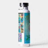 Wasserflasche - Schildkröte schwimmen - Buellton.A Trinkflasche (Rechts)