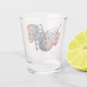 Wasserflasche Schnapsglas (Rückseite)
