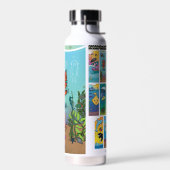 Wasserflasche - Scuba Cat - Buellton.Art Trinkflasche (Links)