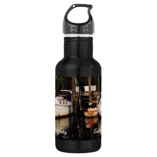 Wasserflasche Segeln (Vorderseite)