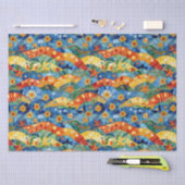 Wasserflasche Seidenpapier (Handwerk)