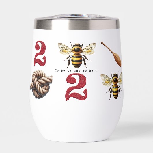 Wasserflasche sein oder nicht sein (Vorderseite)