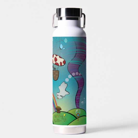 Wasserflasche - Sharknado Trinkflasche (Vorne)