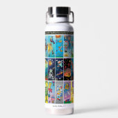 Wasserflasche - Sharknado Trinkflasche (Rückseite)