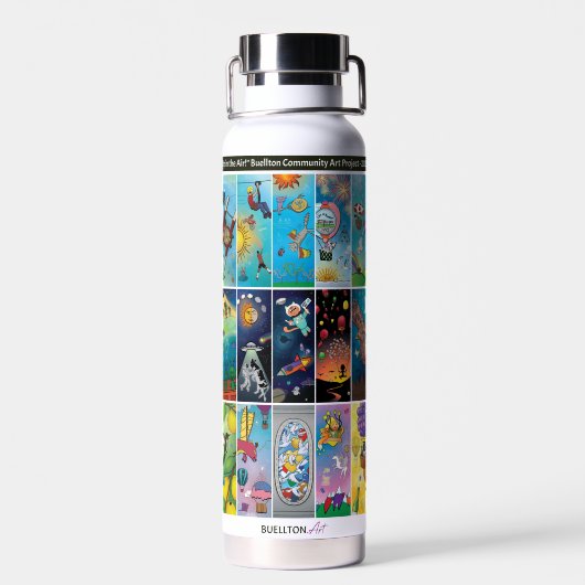 Wasserflasche - So Nah Trinkflasche (Rückseite)