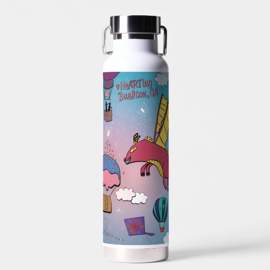 Wasserflasche - Sprinklen Trinkflasche (Vorne)