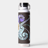 Wasserflasche 'Strahlen der Hoffnung' Trinkflasche (Rückseite)