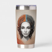 Wasserflasche Thermobecher (Vorderseite)