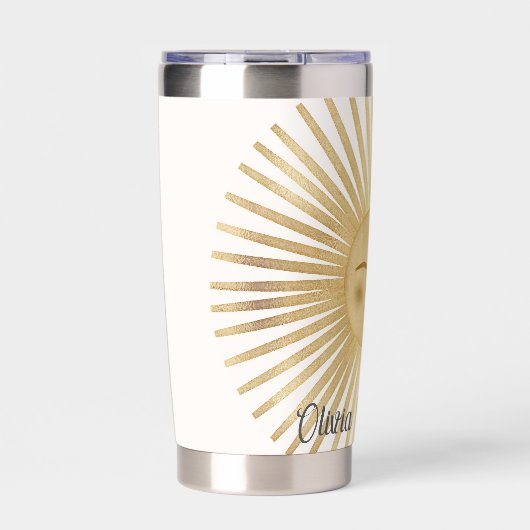 Wasserflasche Thermobecher (Vorderseite)