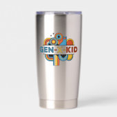 Wasserflasche Thermobecher (Vorderseite)