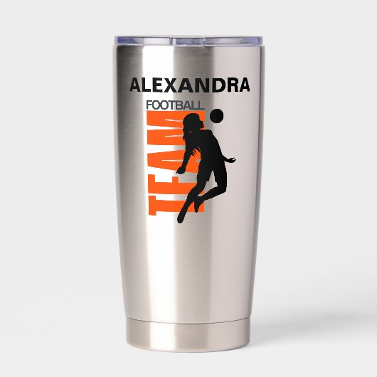 Wasserflasche Thermobecher (Rückseite)