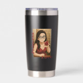 Wasserflasche Thermobecher (Rückseite)