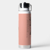 Wasserflasche Trinkflasche (Hinten)