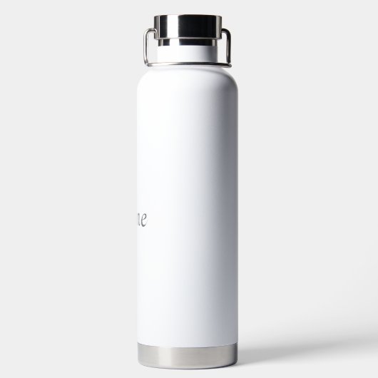 Wasserflasche Trinkflasche (Rückseite)