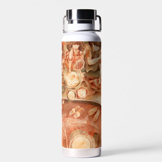 Wasserflasche Trinkflasche (Rückseite)