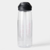 Wasserflasche Trinkflasche (Rückseite)