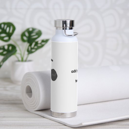 Wasserflasche Trinkflasche (Yoga)
