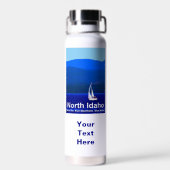 Wasserflasche Trinkflasche (Rückseite)