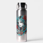 Wasserflasche Trinkflasche (Rückseite)