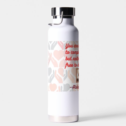 Wasserflasche Trinkflasche (Rechts)