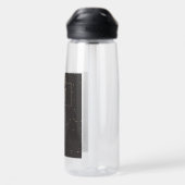 Wasserflasche Trinkflasche (Rückseite)